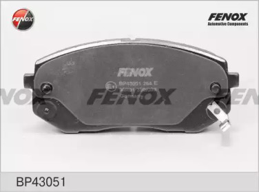 Комплект тормозных колодок FENOX BP43051