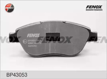 Комплект тормозных колодок FENOX BP43053