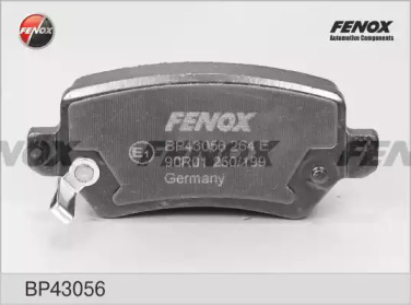 Комплект тормозных колодок FENOX BP43056