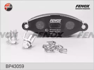 Комплект тормозных колодок FENOX BP43059