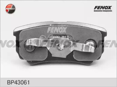 Комплект тормозных колодок FENOX BP43061