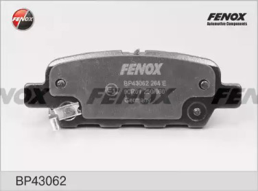 Комплект тормозных колодок FENOX BP43062