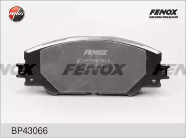 Комплект тормозных колодок FENOX BP43066