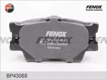 Комплект тормозных колодок FENOX BP43068