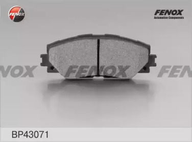 Комплект тормозных колодок FENOX BP43071