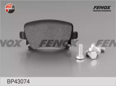 Комплект тормозных колодок FENOX BP43074