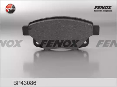 Комплект тормозных колодок FENOX BP43086