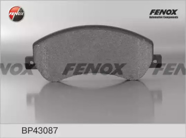 Комплект тормозных колодок FENOX BP43087