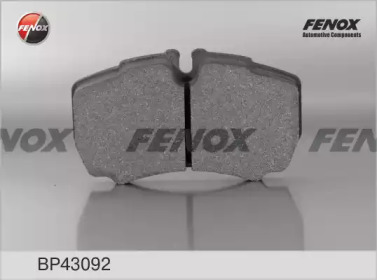 Комплект тормозных колодок FENOX BP43092