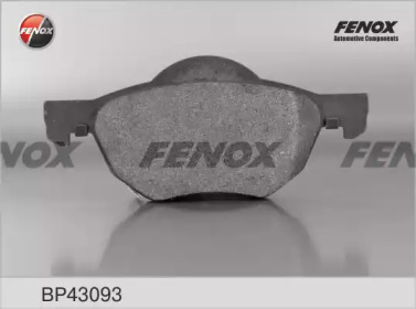 Комплект тормозных колодок FENOX BP43093