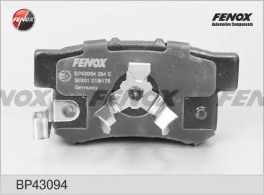 Комплект тормозных колодок FENOX BP43094