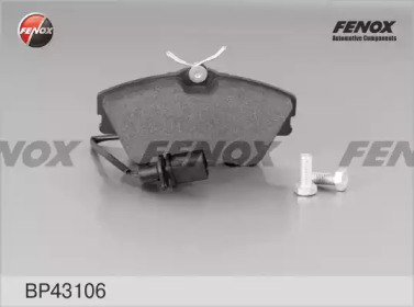 Комплект тормозных колодок FENOX BP43106