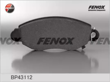 Комплект тормозных колодок FENOX BP43112