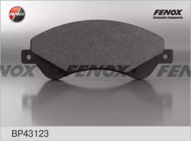 Комплект тормозных колодок FENOX BP43123