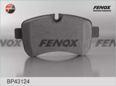 Комплект тормозных колодок FENOX BP43124