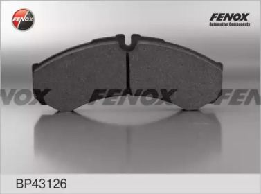 Комплект тормозных колодок FENOX BP43126