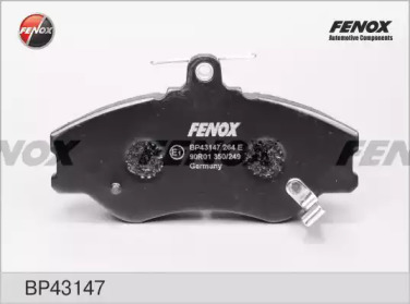 Комплект тормозных колодок FENOX BP43147