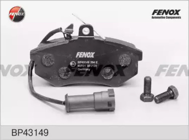 Комплект тормозных колодок FENOX BP43149