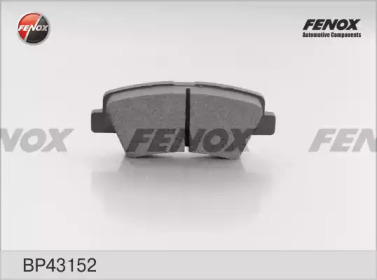 Комплект тормозных колодок FENOX BP43152