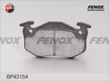 Комплект тормозных колодок FENOX BP43154