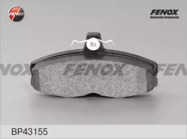 Комплект тормозных колодок FENOX BP43155