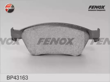 Комплект тормозных колодок FENOX BP43163