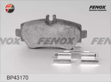 Комплект тормозных колодок FENOX BP43170