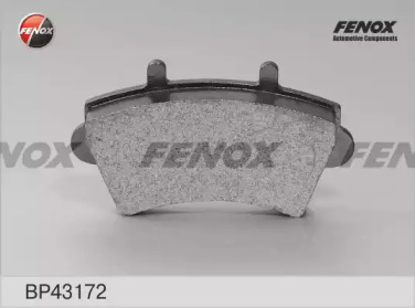 Комплект тормозных колодок FENOX BP43172