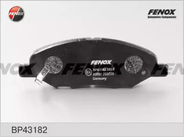 Комплект тормозных колодок FENOX BP43182