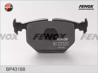 Комплект тормозных колодок FENOX BP43188