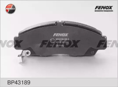 Комплект тормозных колодок FENOX BP43189