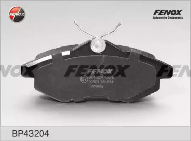 Комплект тормозных колодок FENOX BP43204