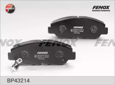 Комплект тормозных колодок FENOX BP43214