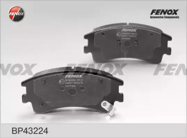 Комплект тормозных колодок FENOX BP43224