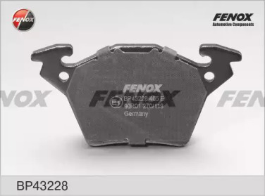 Комплект тормозных колодок FENOX BP43228