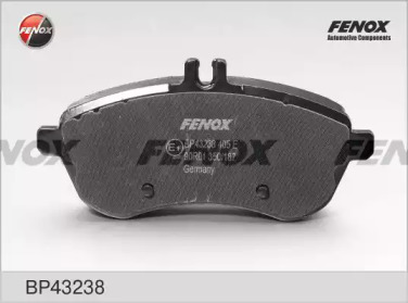 Комплект тормозных колодок FENOX BP43238