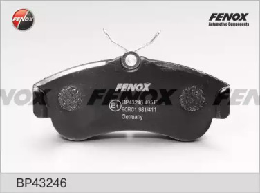 Комплект тормозных колодок FENOX BP43246