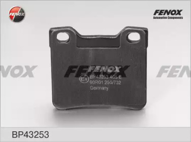 Комплект тормозных колодок FENOX BP43253