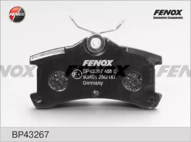 Комплект тормозных колодок FENOX BP43267