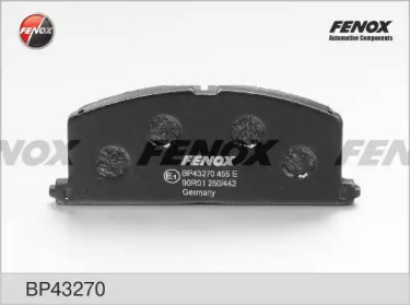 Комплект тормозных колодок FENOX BP43270