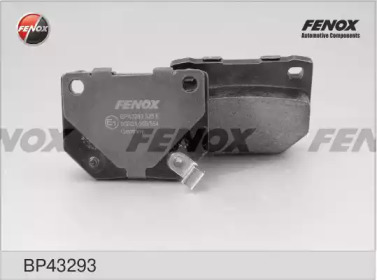 Комплект тормозных колодок FENOX BP43293