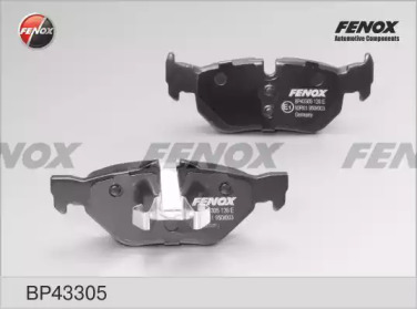 Комплект тормозных колодок FENOX BP43305