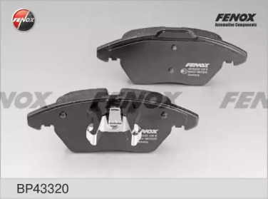 Комплект тормозных колодок FENOX BP43320