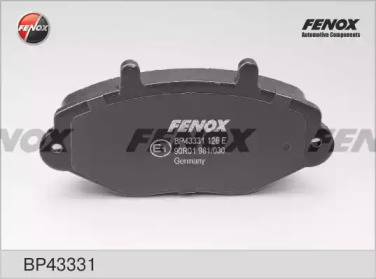 Комплект тормозных колодок FENOX BP43331