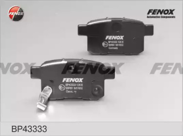 Комплект тормозных колодок FENOX BP43333