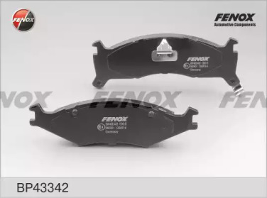 Комплект тормозных колодок FENOX BP43342