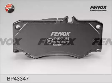 Комплект тормозных колодок FENOX BP43347