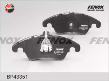 Комплект тормозных колодок FENOX BP43351