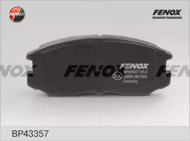 Комплект тормозных колодок FENOX BP43357