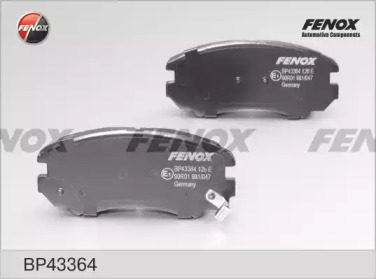 Комплект тормозных колодок FENOX BP43364